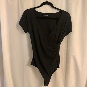 Abercrombie wrap body suit